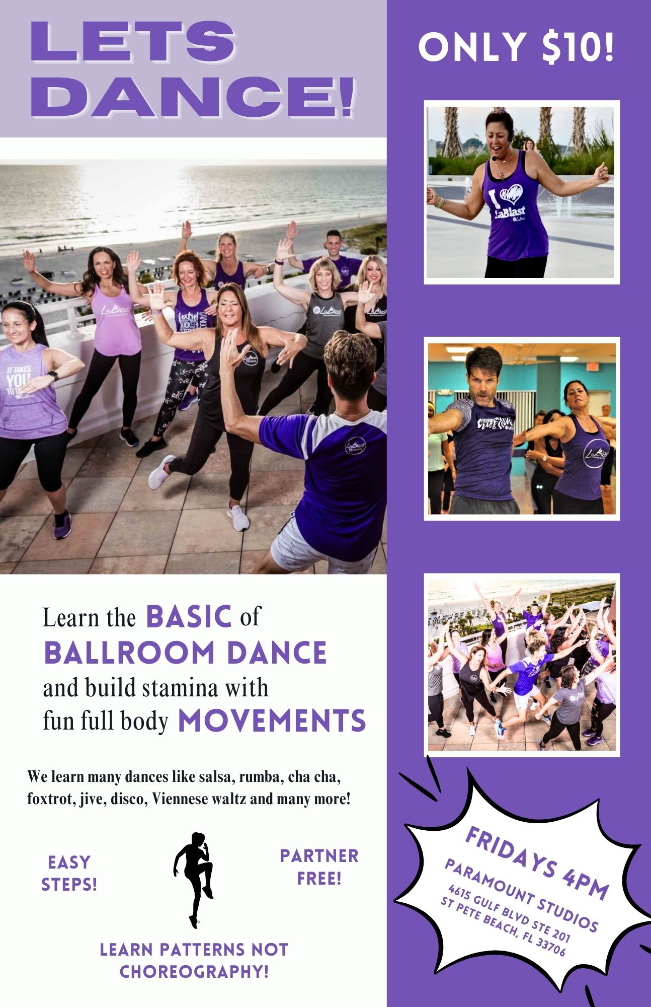 Let's Dance — LaBlast Fridays at 4 PM