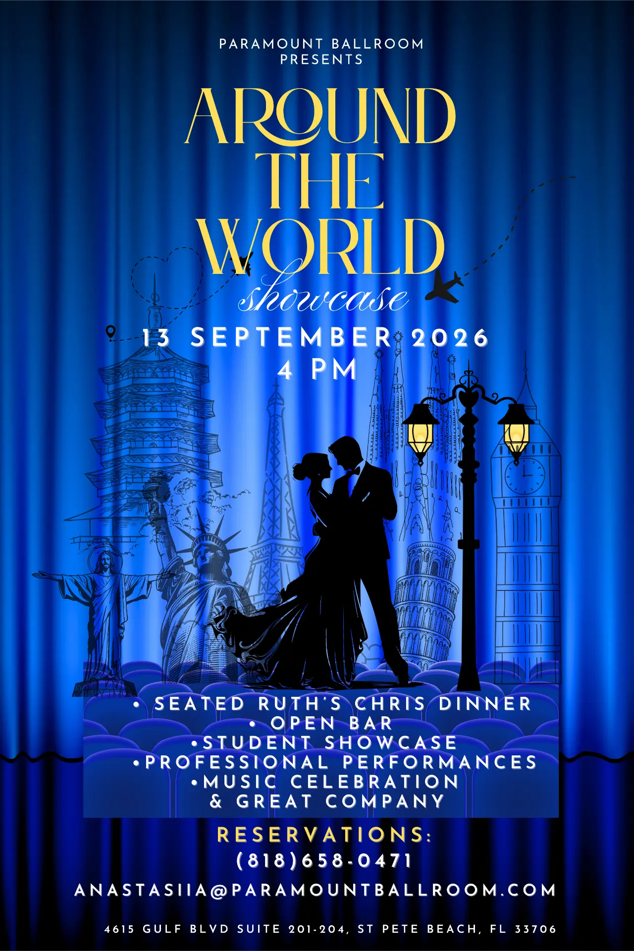 Around the World Showcase — September 13th