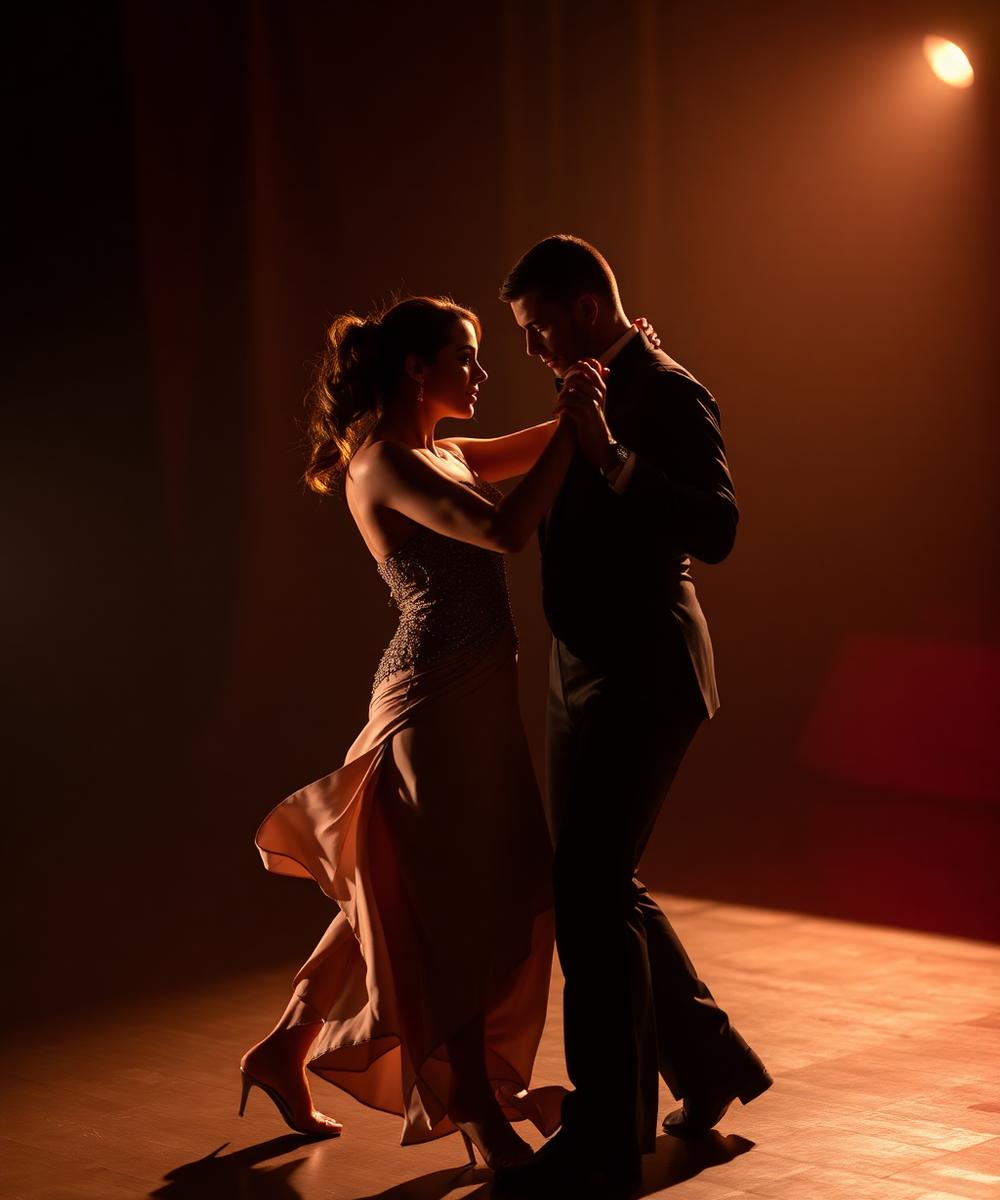Tango silhouette